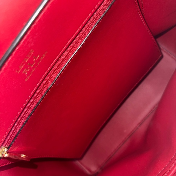 Lauren Ralph Lauren Dryden Ellen Black Leather Backpack - Picture 8 of 10